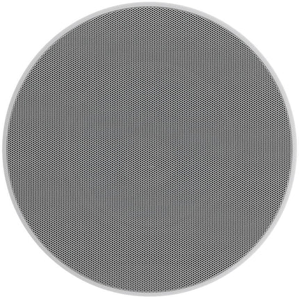 B&W CCM 8" driver (290mm overall size)  Round In-Ceiling magnetic Speaker Grille - White (Each)