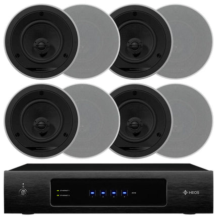 Denon HEOS Drive & 8 x B&W CCM665 Ceiling Speakers