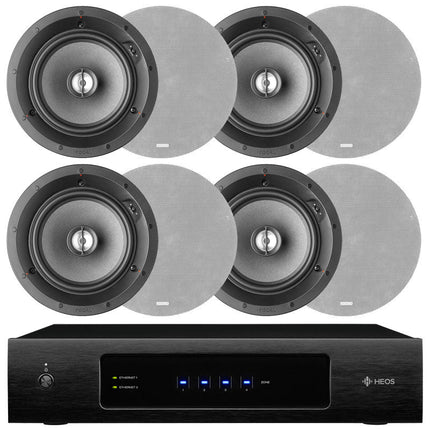 Denon HEOS Drive & 8 x Focal 100 ICW6 Ceiling Speaker