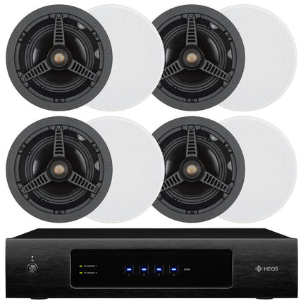Denon HEOS Drive & 8 x Monitor Audio C165 Ceiling Speakers