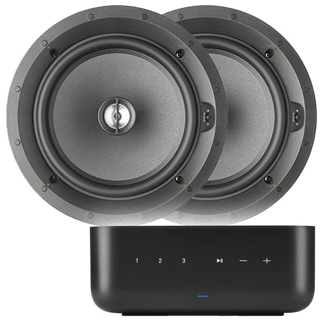 Denon Home Amp HEOS Streaming Amplifier x Focal 100 ICW8