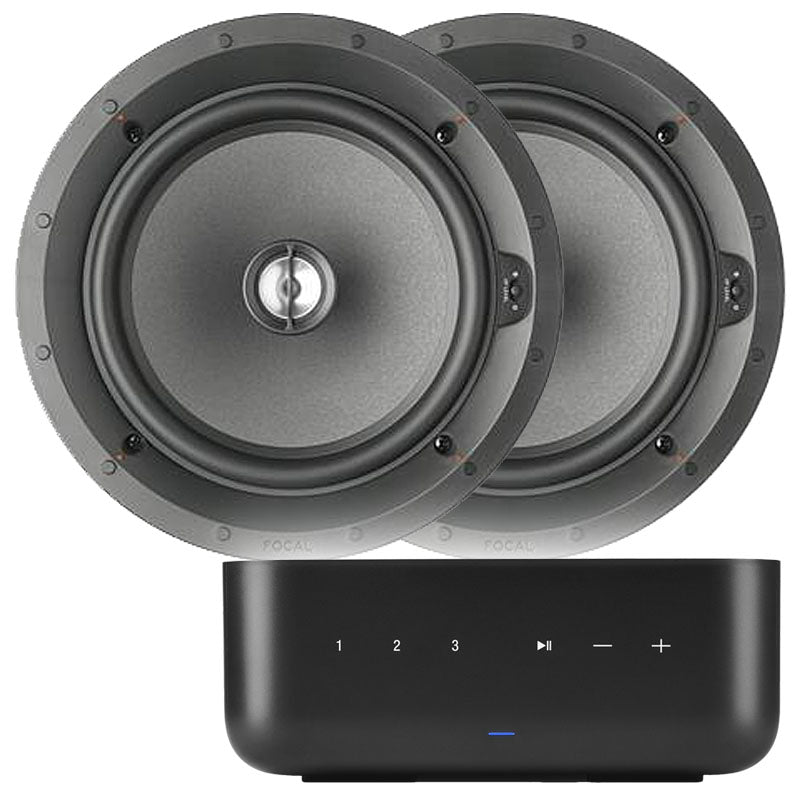 Denon Home Amp HEOS Streaming Amplifier x Focal 100 ICW8