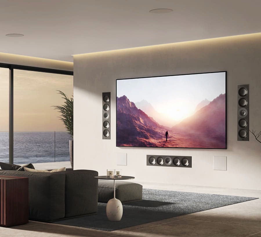 Home theater hot sale wall speakers