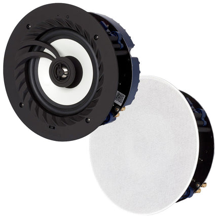 Lithe Audio Bluetooth IP44 Ceiling Speakers (Master/Slave Pair)