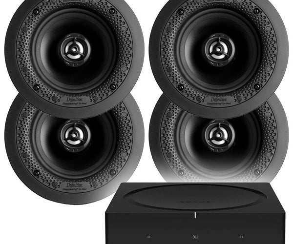 Sonos Amp x Definitive Technology DI Ceiling Speakers