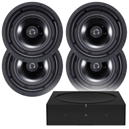 SONOS Amp & 4 x Wharfedale WCM-65 In-Ceiling Speakers