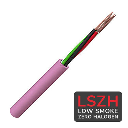 16/4 4-Core 16AWG LSZH Speaker Cable (Per Metre)