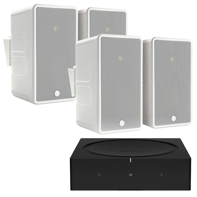 SONOS Amp x Monitor Audio CL60 Outdoor Speakers – Ceiling
