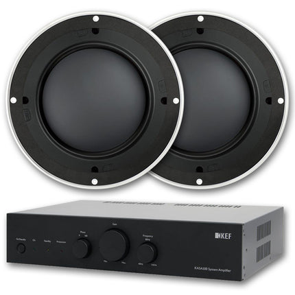 KEF KASA500 Subwoofer Amp & 2x Ci200TRb Drivers (Package)